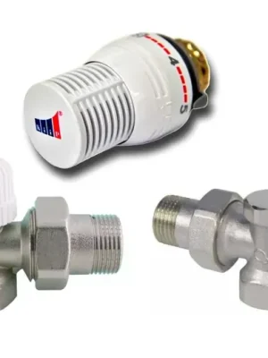 1/2" Rohová sada připojení radiátoru s termostatickou hlavicí SENSO Odeslání Ihned