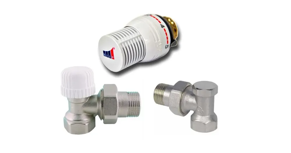 1/2" Rohová sada připojení radiátoru s termostatickou hlavicí SENSO Odeslání Ihned