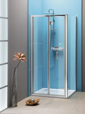 Polysan EASY čtvercový sprchový kout 800x800mm, skládací dveře, L/P varianta, čiré sklo EL1980EL3215 Vysoce Kvalitní