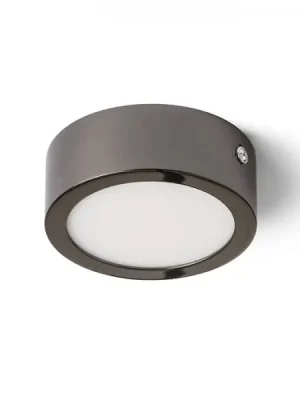 Tovární Cena UKONČENA VÝROBA HUE R 9 stropní černý chrom 230V LED 6W 3000K - RED - DESIGN RENDL