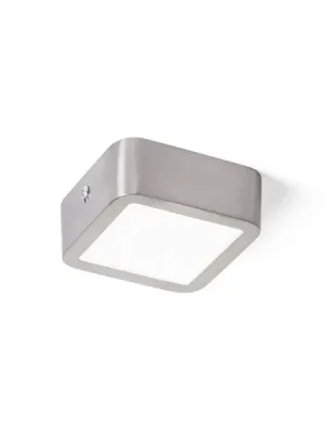UKONČENA VÝROBA HUE SQ 9 stropní matný nikl 230V LED 6W 3000K - RED - DESIGN RENDL Nejlepší Volba