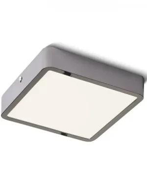 UKONČENA VÝROBA HUE SQ 17 stropní černý chrom 230V LED 18W 3000K - RED - DESIGN RENDL Přímo Od Výrobce