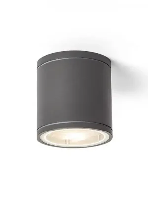 Zlevněný LIZZI stropní antracitová 230V GU10 35W IP54 - RED - DESIGN RENDL