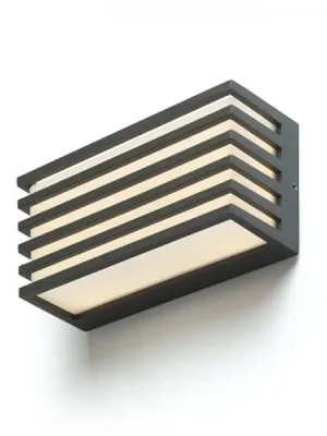 CLAIRE 21 nástěnná antracitová mléčný akryl 230V LED 9W IP54 3000K - RED - DESIGN RENDL Dokud Zásoby Vydrží