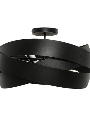 1116 stropní svítidlo TORNADO 50 cm černá - ZUMALINE Akce
